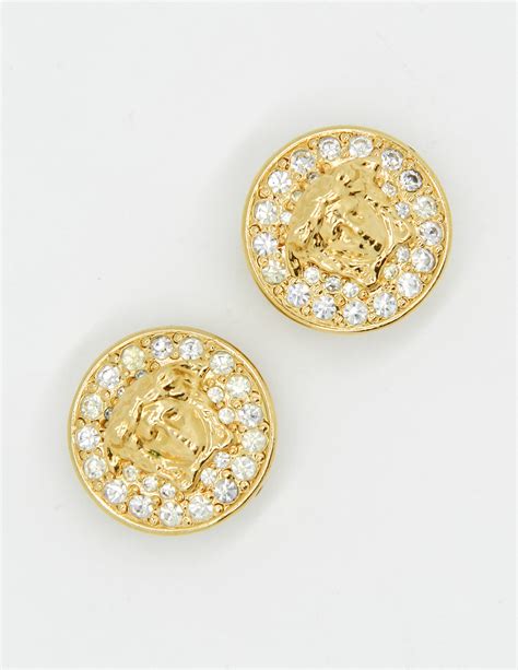 vintage versace earrings|versace earrings afterpay.